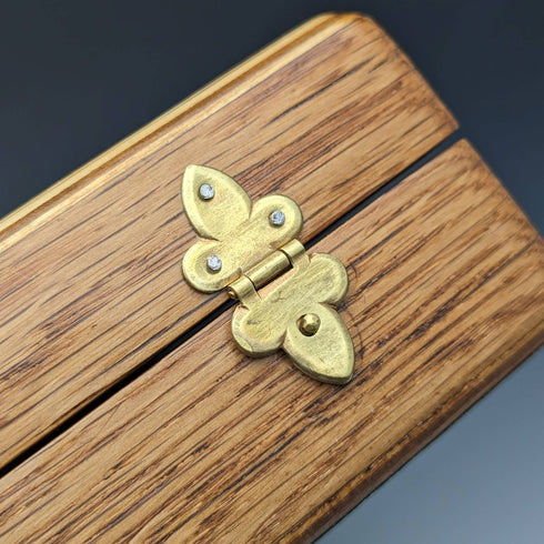 British Vintage Wooden Box Natural
